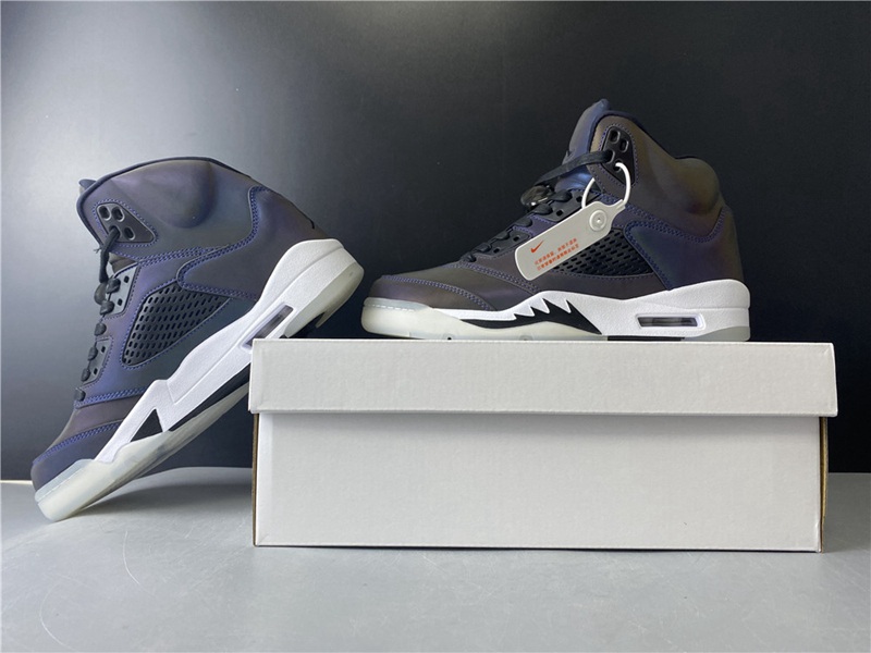 Air Jordan 5 WMNS Oil Grey(CD2722-001)